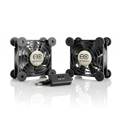 MULTIFAN S5, Quiet Dual 80mm USB Fan, UL-Certified for Receiver DVR PlayStati... - Image 1 of 4