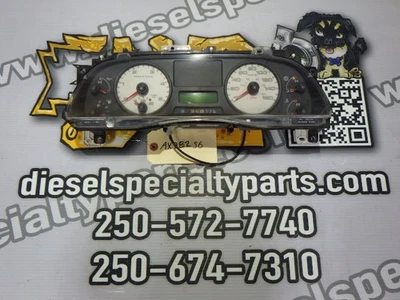 2005 2006 FORD F350 F250 LARIAT 6.0 ДИЗЕЛЬНЫЙ АВТОМОБИЛЬ 4 X 4 EXT КАБИНА КАЛИБРА КЛАСТЕР OEM - Изображение 1 из 4