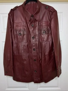 Vintage 1970's Men's Beged-Or Cordovan Car Coat Made in Israel US 46 - Picture 1 of 11