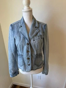 D&G Dolce And Gabbana Vintage Jean Jacket Women’s Size 28/42 - Picture 1 of 7