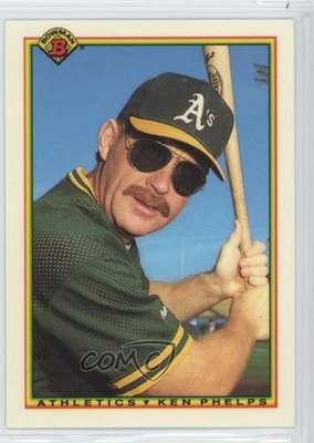 1990 Bowman Factory Set Collector's Edition (Tiffany) Ken Phelps #462 - Image 1 of 2