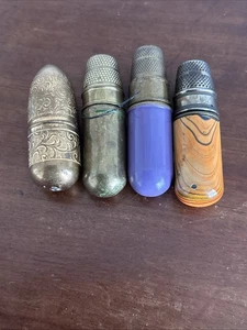4 Vintage Näh Etuis  - Bild 1 von 9