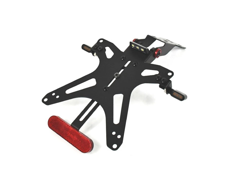 Immatriculation Réglable Moto Universale pour Yamaha Kawasaki Suzuki SEPTAR - Photo 1/2