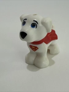 Lego Superman Hund Krypto DC Comics Tier roter Umhang Superheld Haustier Welpe Minifiguren - Bild 1 von 6