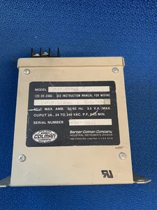 Barber Coleman 658B-00001 Strom-Positionswandler, 120/240V 4-20mA 50/60Hz - Bild 1 von 4
