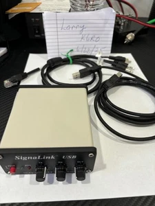 Signalink Tigertronics SLUSB Soundcard for ELECRAFT K3 - with 2 cables ! - Zdjęcie 1 z 4