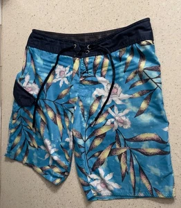 Volcom Mod-Tech Men's Quick Dry Swim Trunks Beach Shorts Size 30 - Picture 1 of 3