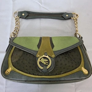 Fabulous Vintage ETRO Shoulder Bag Purse Ostrich Embossed & Pony Hair COA - Picture 1 of 24