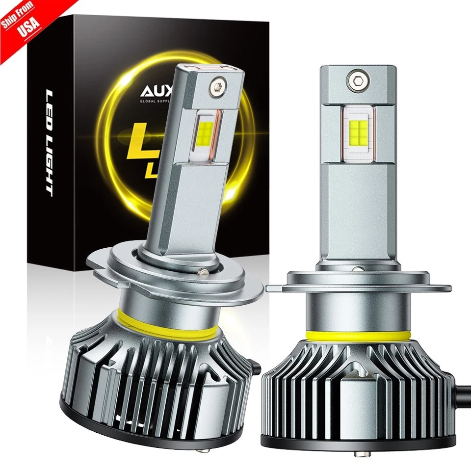 2/3/4x H7 Super Bright LED Headlight Bulbs 80000LM Kit High Low Beam 6500K White - Image 1 of 4