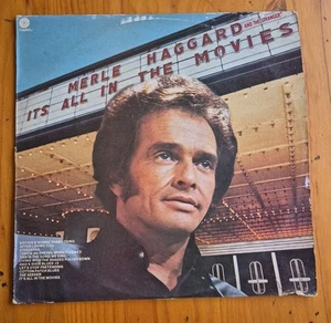 Merle Haggard and the Strangers - It's All In The Movies Vinyl Record - Picture 1 of 5