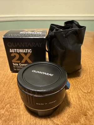Quantaray Automatic 2X Tele Converter For AutoFocus Lenses For EOS  Cover & Box - Image 1 of 4