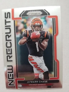 2021 Panini Prizm - New Recruits Ja'Marr Chase #NR-7 (RC) - Bild 1 von 2