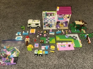 Retired LEGO FRIENDS 3315 Olivia’s House + LEGO City 7639 Camper + Extras - Picture 1 of 11