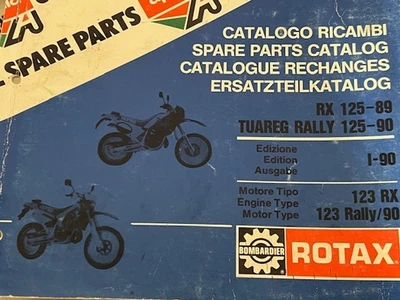  Catalogo Originale  Aprilia RC 12 - Immagine 1 di 4