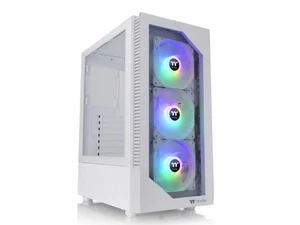 Thermaltake View Series View 200 TG ARGB White SPCC Mid-Tower Computer Cases - Picture 1 of 6