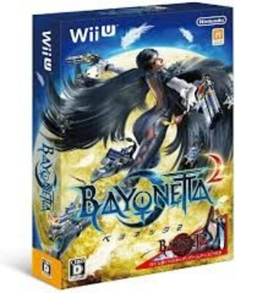 Bayonetta 2 Wii U version Game Disc Bundled Japanese ver. Tested Working Used - Image 1 of 1