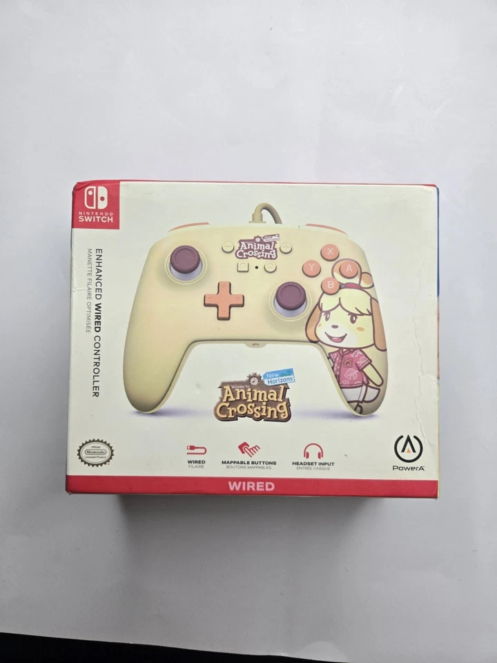 PowerA Enhanced Wired Controller for Nintendo Switch Animal Crossing: Isabelle - Image 1 of 4