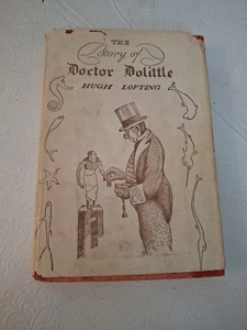 The Story Of Dr Dolittle By Hugh Lofting, 1948 , 53rd Printing HCDJ Illustrated - Bild 1 von 20