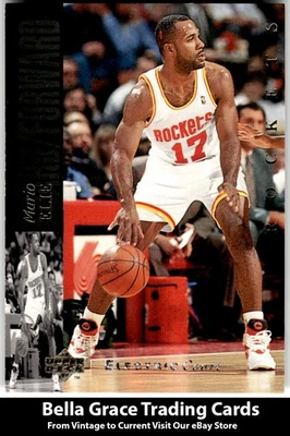 1993-94 Upper Deck Special Edition Mario Elie #93 Houston Rockets Electric Court - Image 1 of 2