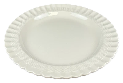 Spode Chelsea Wicker Chop Plate Round Platter VTG Brown Copeland Mark - Image 1 of 4