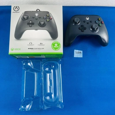 ◇F284 PowerA Wired Controller for Xbox Series X|S - Black gamepad Tested Work - Image 1 of 4
