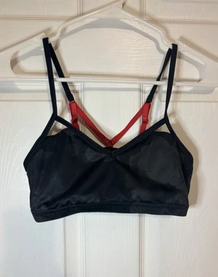 Lululemon Women’s Sports Bra Size XS Black & Red - Image 1 of 4