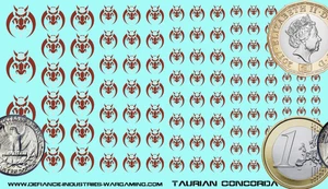 Taurian Concordat  (HBS) - Waterslide Decals for Battletech - Picture 1 of 1
