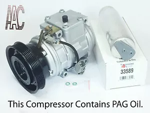 1994-2001 Toyota Camry 4 Cyl 2.2L A/C Compressor Kit - Remanufactured - Picture 1 of 5