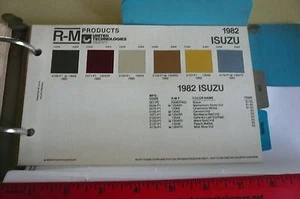 Isuzu R-M 1982 chips de color INMONT - Imagen 1 de 1