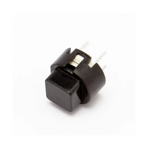 KS01-BV-BLACK--Nero-SPST-12mm - Interruttore quadrato per Circuito Stampato - Imagen 1 de 2