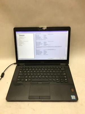 Dell Latitude E5470 14" Intel Core i5 NO RAM NO HDD/OS For Parts BROKEN HINGE DW - Image 1 of 4