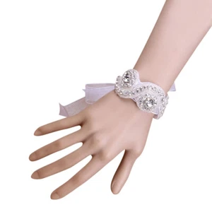 -Armband Handgelenksblumen Brautjungfern Blumenarmband Handgelenksblumen Zur - Bild 1 von 12