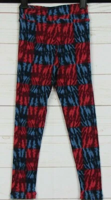 Leggings LuLaRoe Niños Azul y Rojo Talla S/M Nuevos Foto 1 de 3