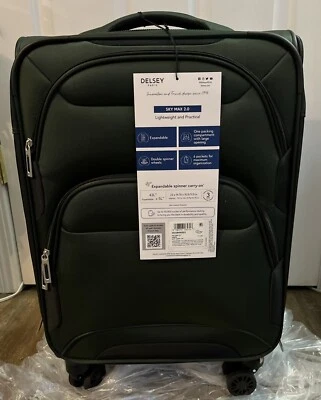 DELSEY Paris Sky Max 2.0 Softside Expandable Luggage Bag W/Spinner Wheels 21” - Image 1 of 4