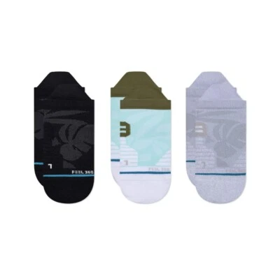Paquete de 3 calcetines Stance Invincible Performance Tab para mujer talla mediana nuevos con etiquetas Foto 1 de 4