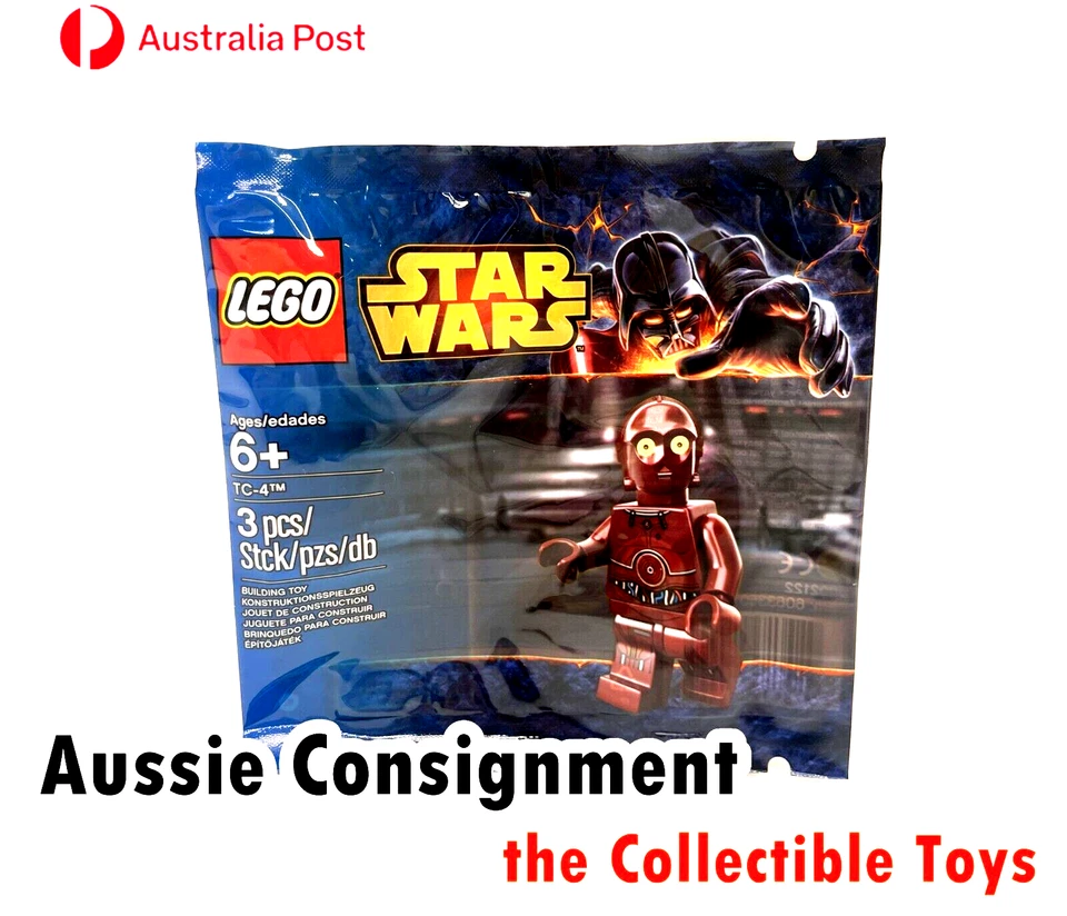 Lego Polybag Star Wars TC-4 5002122-6063350 Brand New Sealed 3pcs - Image 1 of 1