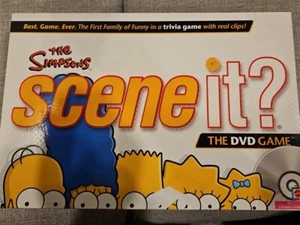 The Simpsons Scene It DVD Game Trivia Mattel Board Game Complete CIB  - Picture 1 of 5