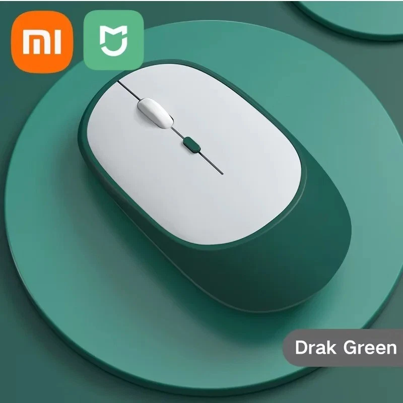 XIAOMI MI PORTABLE MOUSE WIRELESS USB BLUETOOTH MAC PC WOW Fast Shipping - Image 1 of 4