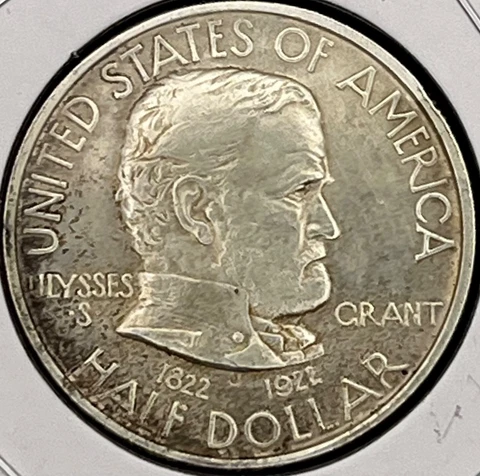1922 SILVER GRANT COMMEMORATIVE HALF DOLLAR UNC/BU Cover