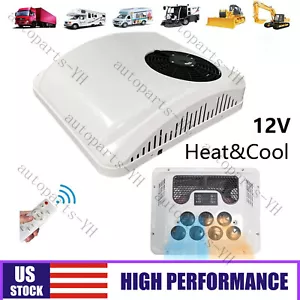 12V Rooftop Air Conditioner RV AC Unit Universal For Caravan Truck Boat 10000BTU - Picture 1 of 14
