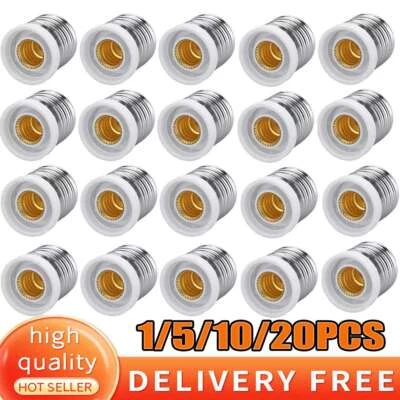 Light Bulb Socket Adapter Medium Base E26 to E12 Candelabra Screw Reducer - Image 1 of 4