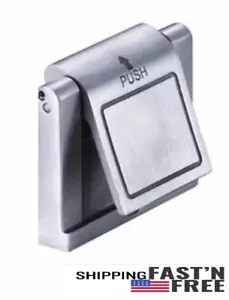 Silverline Protezione Porta Stile Hotel Sicurezza Privacy Chiusura Acciaio Inox 304 - Foto 1 di 11