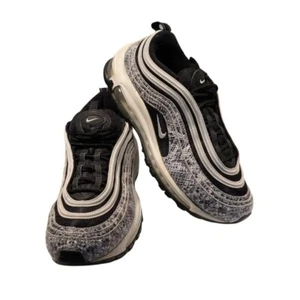 Nike Air Max 97 Tenis Estampado Piel de Serpiente Acolchado Zapatos para Correr CT1549-001 EUC - Imagen 1 de 8