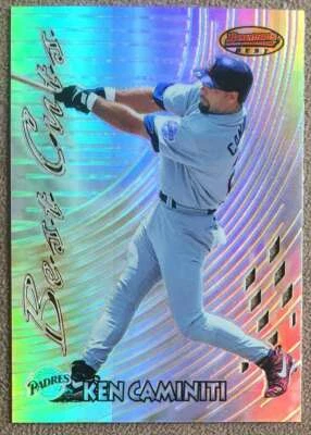 1997 Bowman's Best Cuts Ken Caminiti San Diego Padres #BC9 - Image 1 of 2