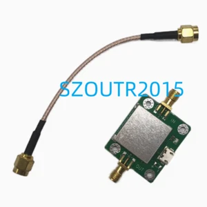 Amplificador de RF de bajo ruido 50M-6GHz ganancia de banda ultra ancha 20dB para HackRF NUEVO - Imagen 1 de 3