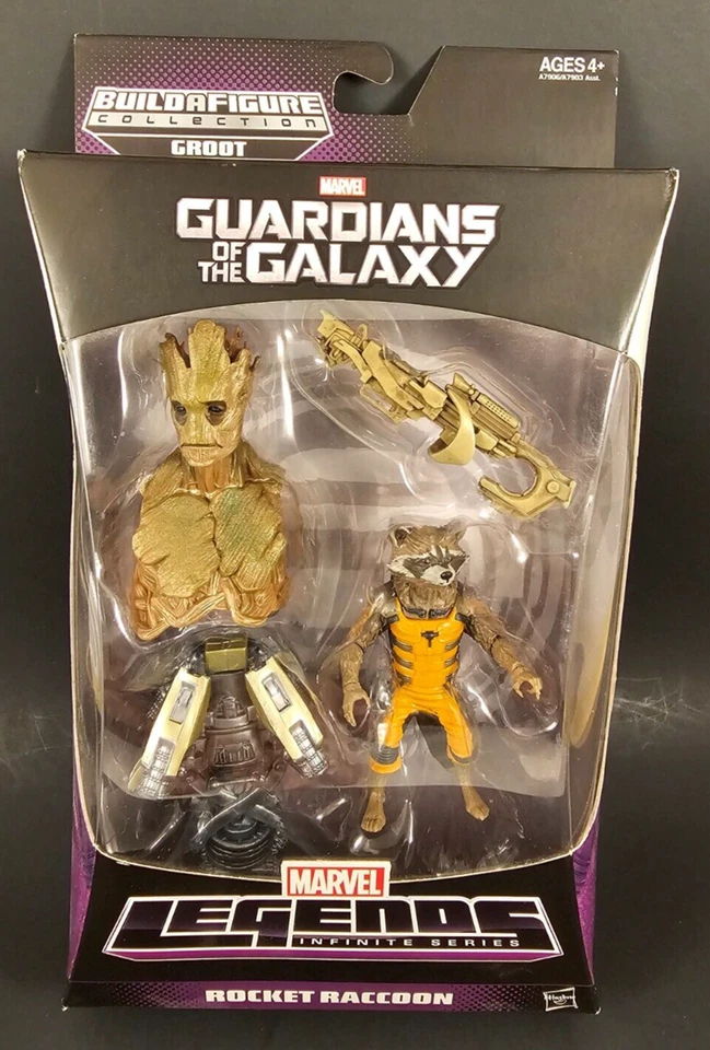 Marvel Guardians of The Galaxy Rocket Raccoon Figure, 6-Inch