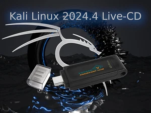 Kali Linux 2024.4 Live-USB-Stick (USB 3.0, 64GB) USB-C ca. 50GB frei verfügbar - Bild 1 von 2