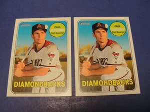 (2) Topps Heritage 2018 cromado Paul Goldschmidt Diamondbacks 369 - Imagen 1 de 2