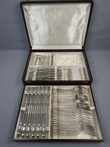 Wiskemann - Jugendstil / Art Deko - Besteck - 72 Teile - 100er Versilberung - Bild 1 von 24
