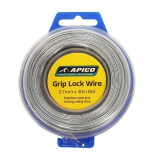 APICO HANDLEBAR GRIP SAFETY WIRE FOR MX MOTOX ENDURO GRIPS GAS GAS 250 350 450 - Picture 1 of 2